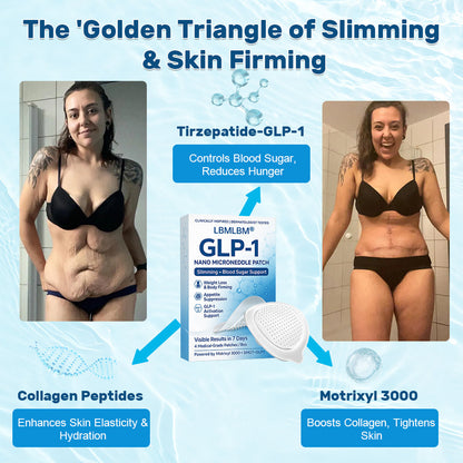 Nano Microneedle Patch with Collagen & Motrixyl 3000 丨Obesity,Cardiovascular Diseas, Diabetes, Sleep Apnea, Joint Problems and More