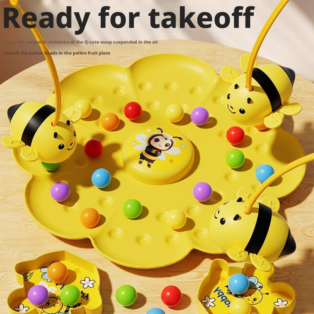 Magnetic Bee Game – Funny Party Board Game for Kids & Adults