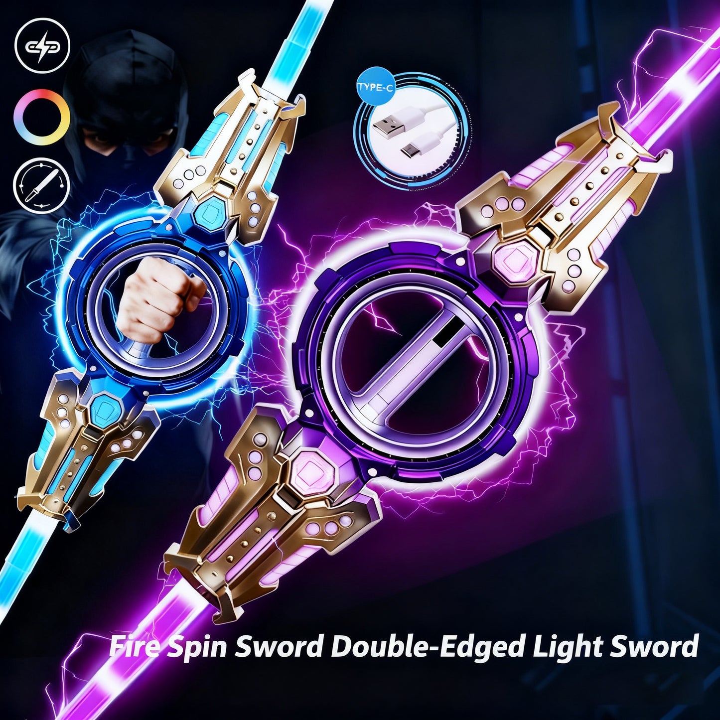 💥💥From Dream to Reality: The Glowing Battle Sword You Can Wield