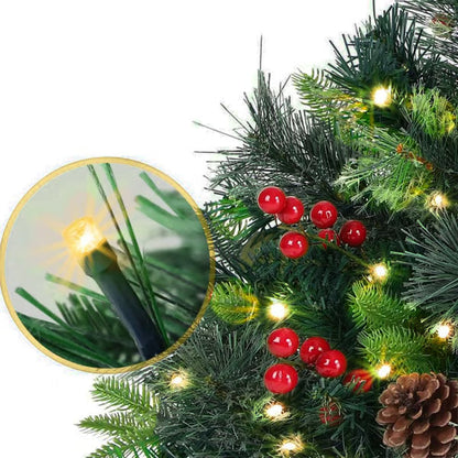 ✨50% OFF EARLY CHRISTMAS SALE🎄 Pre-lit Artificial Christmas Tree Urn Filler