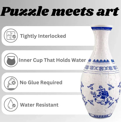 Buy 2 Save 60%🔥🎁Elegant 3D Puzzle Vase