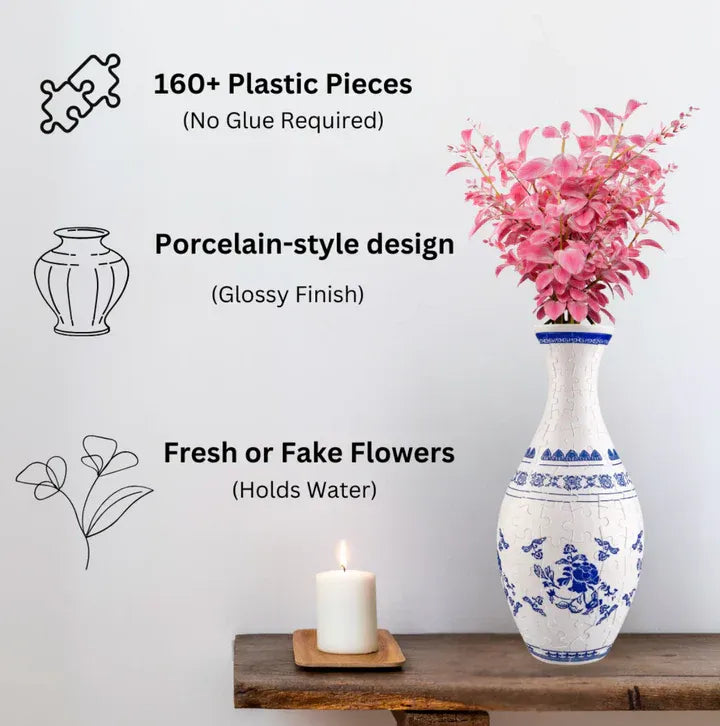 Buy 2 Save 60%🔥🎁Elegant 3D Puzzle Vase