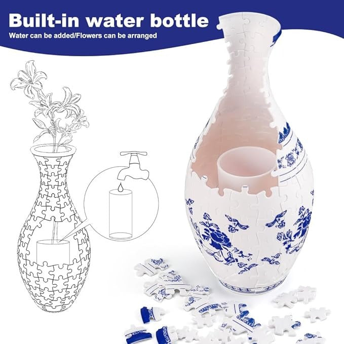 Buy 2 Save 60%🔥🎁Elegant 3D Puzzle Vase